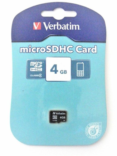 Scheda micro sdhc - 4, gb