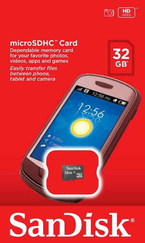 Sandisk micro sdhc carte 32 - sandisk,