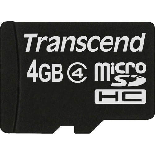 Transcend microsdhc 4gb classe - microsdhc,