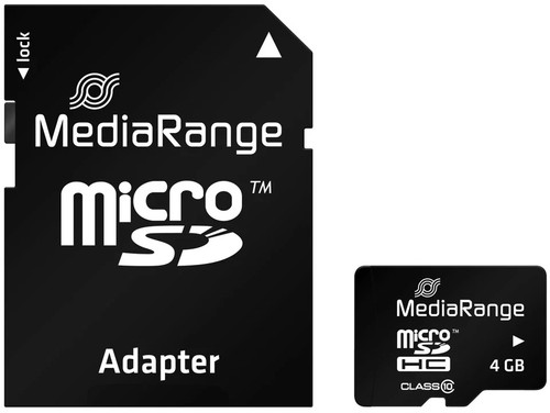 Scheda micro sdhc - sdhc, mediarange