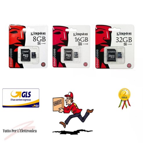 Kingston 8gb 16gb - kingston, 64gb